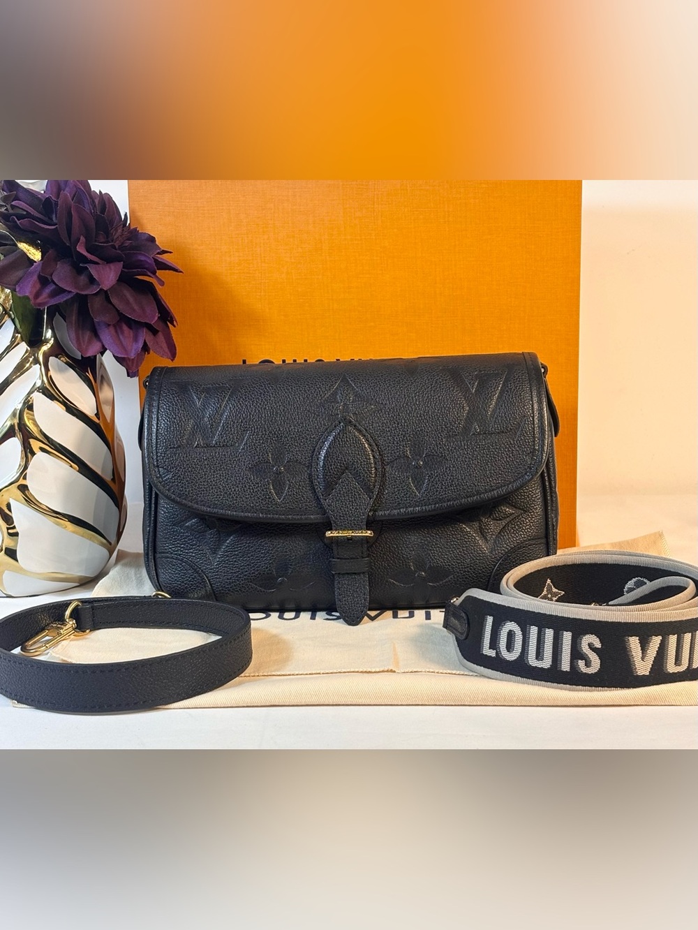 Louis Vuitton Diane Empreinte Noir